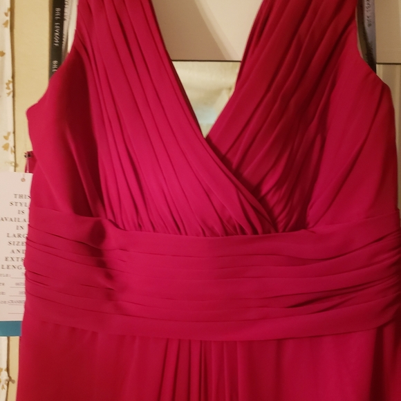 Red Bridesmaid Dress - Picture 11 of 16